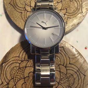 Silver Puma Watch